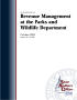 Report: An Audit Report on Revenue Management at the Parks and Wildlife Depar…