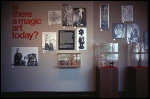 Primary view of object titled 'Is There Magic in Art? [Exhibition Photographs]'.
