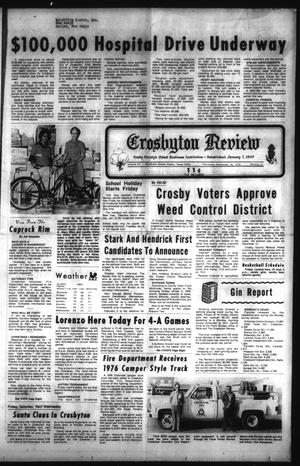 The Crosbyton Review (Crosbyton, Tex.), Vol. 67, No. 51, Ed. 1 Thursday, December 18, 1975