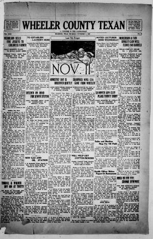 Wheeler County Texan (Shamrock, Tex.), Vol. 23, No. 28, Ed. 1 Thursday, November 11, 1926