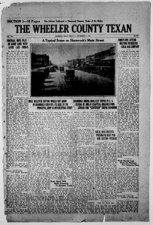 The Wheeler County Texan (Shamrock, Tex.), Vol. 21, No. 21, Ed. 1 Thursday, September 25, 1924