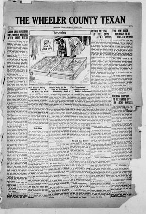 The Wheeler County Texan (Shamrock, Tex.), Vol. 21, No. 48, Ed. 1 Thursday, April 2, 1925