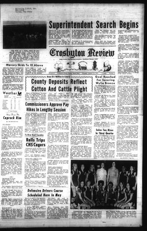 Primary view of object titled 'The Crosbyton Review (Crosbyton, Tex.), Vol. 67, No. 2, Ed. 1 Thursday, January 16, 1975'.