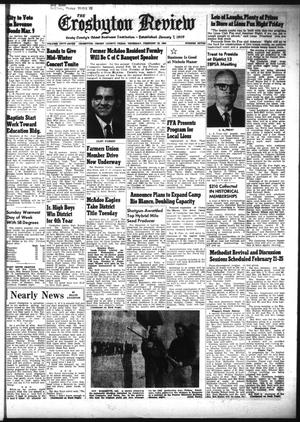 The Crosbyton Review (Crosbyton, Tex.), Vol. 57, No. 7, Ed. 1 Thursday, February 18, 1965