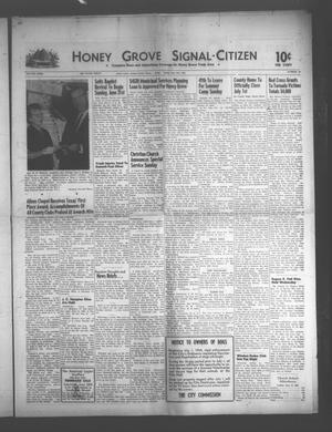 Primary view of object titled 'Honey Grove Signal-Citizen (Honey Grove, Tex.), Vol. 73, No. 24, Ed. 1 Friday, June 19, 1964'.