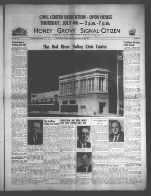 Honey Grove Signal-Citizen (Honey Grove, Tex.), Vol. 72, No. 25, Ed. 1 Friday, June 28, 1963