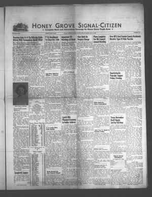 Primary view of object titled 'Honey Grove Signal-Citizen (Honey Grove, Tex.), Vol. 72, No. 40, Ed. 1 Friday, October 12, 1962'.