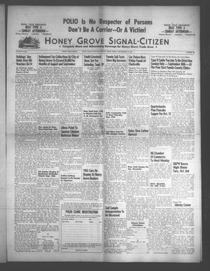 Primary view of object titled 'Honey Grove Signal-Citizen (Honey Grove, Tex.), Vol. 72, No. 38, Ed. 1 Friday, September 28, 1962'.