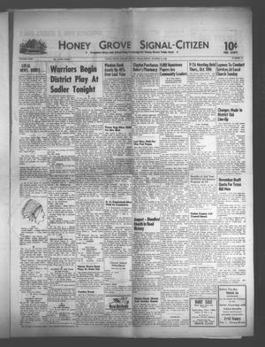 Honey Grove Signal-Citizen (Honey Grove, Tex.), Vol. 72, No. 41, Ed. 1 Friday, October 18, 1963
