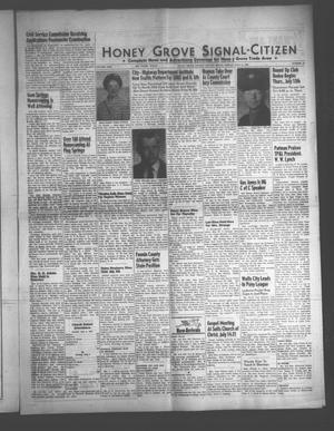 Honey Grove Signal-Citizen (Honey Grove, Tex.), Vol. 71, No. 27, Ed. 1 Friday, July 14, 1961