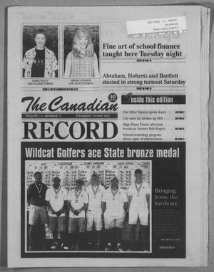 The Canadian Record (Canadian, Tex.), Vol. 3, No. 19, Ed. 1 Thursday, May 10, 2001