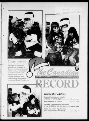 The Canadian Record (Canadian, Tex.), Vol. 107, No. 50, Ed. 1 Thursday, December 11, 1997