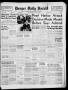 Thumbnail image of item number 1 in: 'Borger Daily Herald (Borger, Tex.), Vol. 19, No. 309, Ed. 1 Monday, November 19, 1945'.