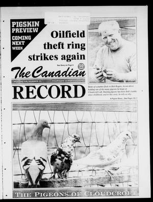 Primary view of object titled 'The Canadian Record (Canadian, Tex.), Vol. 108, No. 35, Ed. 1 Thursday, August 27, 1998'.