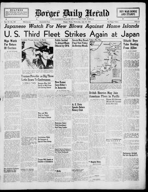 Borger Daily Herald (Borger, Tex.), Vol. 19, No. 203, Ed. 1 Wednesday, July 18, 1945