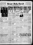 Thumbnail image of item number 1 in: 'Borger Daily Herald (Borger, Tex.), Vol. 19, No. 313, Ed. 1 Friday, November 23, 1945'.