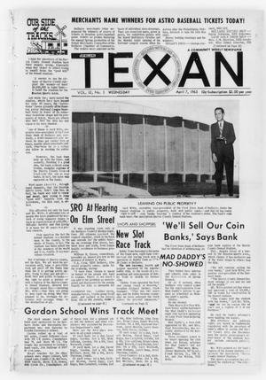Primary view of object titled 'The Bellaire & Southwestern Texan (Bellaire, Tex.), Vol. 12, No. 5, Ed. 1 Wednesday, April 7, 1965'.