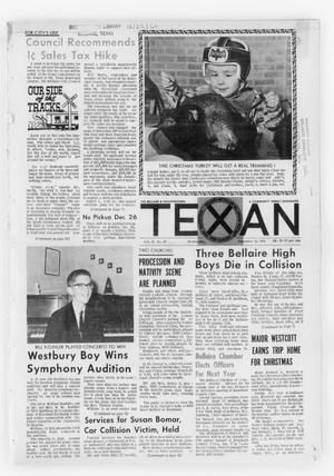 The Bellaire & Southwestern Texan (Bellaire, Tex.), Vol. 13, No. 43, Ed. 1 Wednesday, December 21, 1966