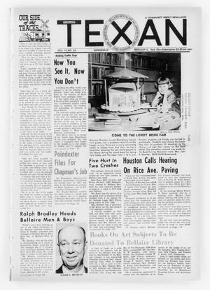 The Bellaire Texan (Bellaire, Tex.), Vol. 10, No. 50, Ed. 1 Wednesday, February 5, 1964