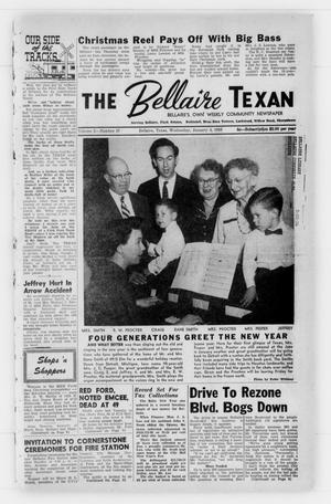 The Bellaire Texan (Bellaire, Tex.), Vol. 2, No. 47, Ed. 1 Wednesday, January 4, 1956