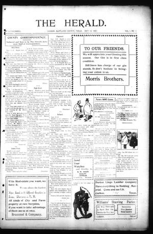 The Herald. (Carbon, Tex.), Vol. 7, No. 4, Ed. 1 Friday, September 13, 1907