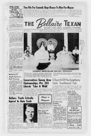 The Bellaire Texan (Bellaire, Tex.), Vol. 7, No. 11, Ed. 1 Wednesday, May 11, 1960