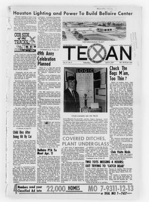 Primary view of object titled 'The Bellaire & Southwestern Texan (Bellaire, Tex.), Vol. 14, No. 6, Ed. 1 Wednesday, April 5, 1967'.