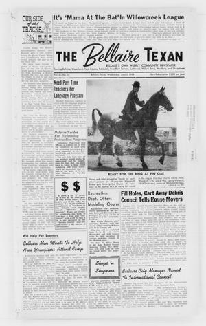 The Bellaire Texan (Bellaire, Tex.), Vol. 6, No. 16, Ed. 1 Wednesday, June 3, 1959
