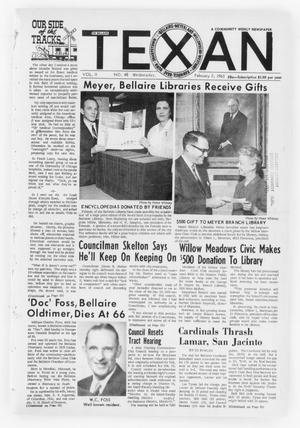 The Bellaire Texan (Bellaire, Tex.), Vol. 11, No. 48, Ed. 1 Wednesday, February 3, 1965