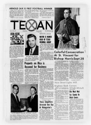 The Bellaire & Southwestern Texan (Bellaire, Tex.), Vol. 13, No. 30, Ed. 1 Wednesday, September 21, 1966