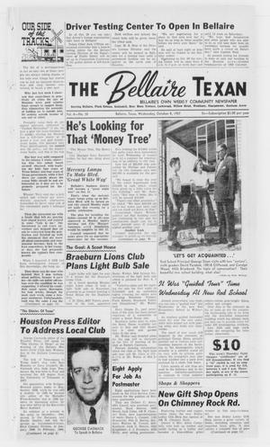 The Bellaire Texan (Bellaire, Tex.), Vol. 4, No. 35, Ed. 1 Wednesday, October 9, 1957