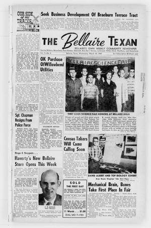 The Bellaire Texan (Bellaire, Tex.), Vol. 7, No. 5, Ed. 1 Wednesday, March 30, 1960