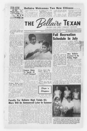 Primary view of object titled 'The Bellaire Texan (Bellaire, Tex.), Vol. 2, No. 20, Ed. 1 Wednesday, June 29, 1955'.