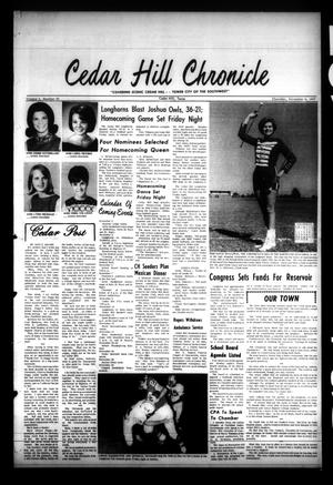 Cedar Hill Chronicle (Cedar Hill, Tex.), Vol. 3, No. 20, Ed. 1 Thursday, November 2, 1967