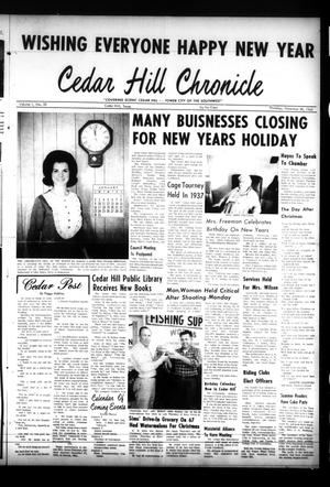 Cedar Hill Chronicle (Cedar Hill, Tex.), Vol. 1, No. 33, Ed. 1 Thursday, December 30, 1965