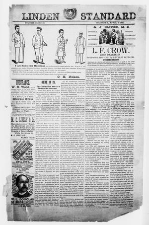 Linden Standard (Linden, Tex.), Vol. 3, No. 16, Ed. 1 Thursday, April 9, 1891