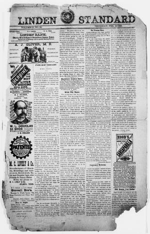 Linden Standard (Linden, Tex.), Vol. 3, No. 10, Ed. 1 Thursday, February 26, 1891