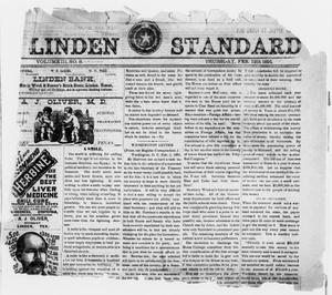 Linden Standard (Linden, Tex.), Vol. 3, No. 8, Ed. 1 Thursday, February 12, 1891