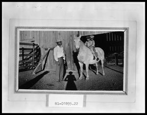 Primary view of object titled 'Man with Boys on Horse #2'.