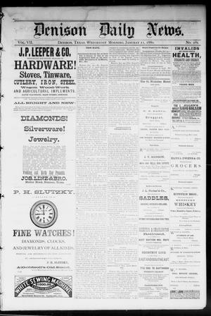 Denison Daily News. (Denison, Tex.), Vol. 7, No. 281, Ed. 1 Wednesday, January 21, 1880