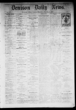 Denison Daily News. (Denison, Tex.), Vol. 6, No. 21, Ed. 1 Sunday, March 17, 1878