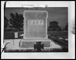 Primary view of object titled 'Confederate Grave Marker #1'.