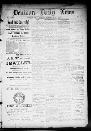 Denison Daily News. (Denison, Tex.), Vol. 8, No. 61, Ed. 1 Tuesday, May 4, 1880