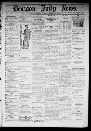 Denison Daily News. (Denison, Tex.), Vol. 5, No. 274, Ed. 1 Friday, January 18, 1878