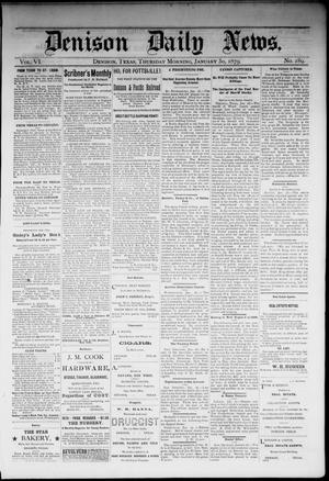 Denison Daily News. (Denison, Tex.), Vol. 6, No. 289, Ed. 1 Thursday, January 30, 1879