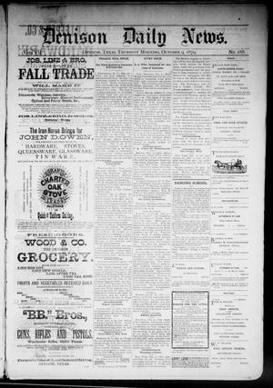 Denison Daily News. (Denison, Tex.), Vol. 7, No. 188, Ed. 1 Thursday, October 9, 1879