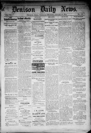 Denison Daily News. (Denison, Tex.), Vol. 6, No. 277, Ed. 1 Thursday, January 16, 1879