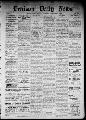Denison Daily News. (Denison, Tex.), Vol. 6, No. 169, Ed. 1 Sunday, September 8, 1878