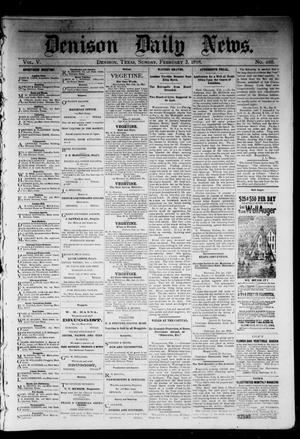 Denison Daily News. (Denison, Tex.), Vol. 5, No. 288, Ed. 1 Sunday, February 3, 1878