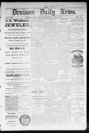 Denison Daily News. (Denison, Tex.), Vol. 8, No. 127, Ed. 1 Tuesday, July 20, 1880